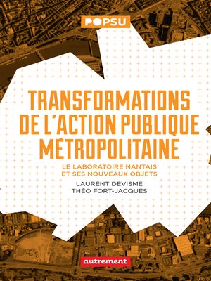 cover image of Transformations de l'action publique métropolitaine